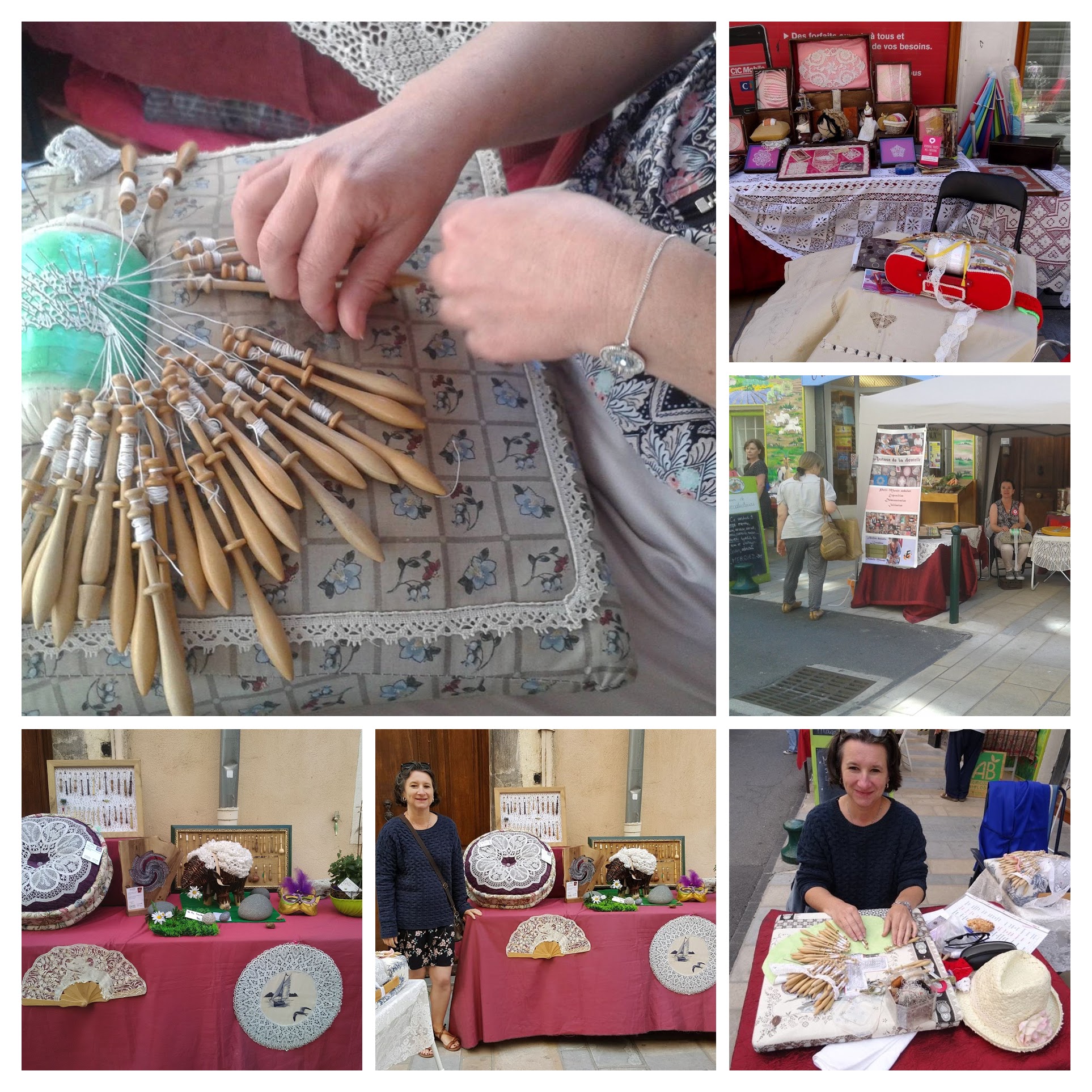 sisteron fait main autour de la dentelle